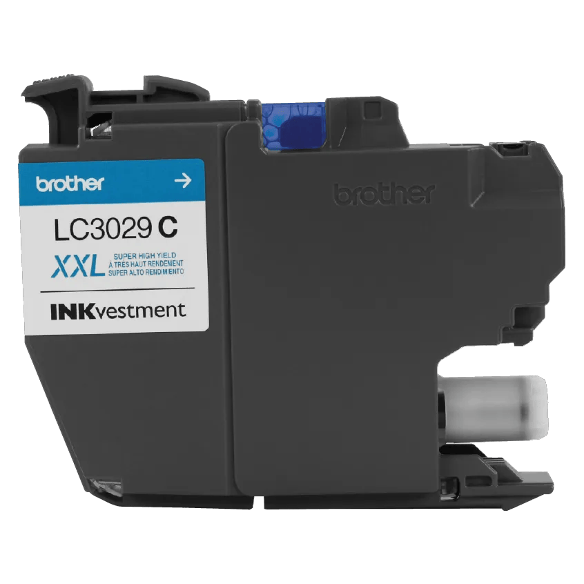 Brother Genuine LC3029C INKvestment Super High-yield Cyan Ink Cartridge, Cyan, medium