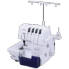 Brother 3034D serger with 4-thread capability and adjustable thread tension