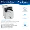 Brother MFC-L8895CDW color laser all-in-one printer with wireless connectivity and touchscreen