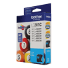 Brother Genuine LC201C Standard-yield Cyan Ink Cartridge, Cyan, small