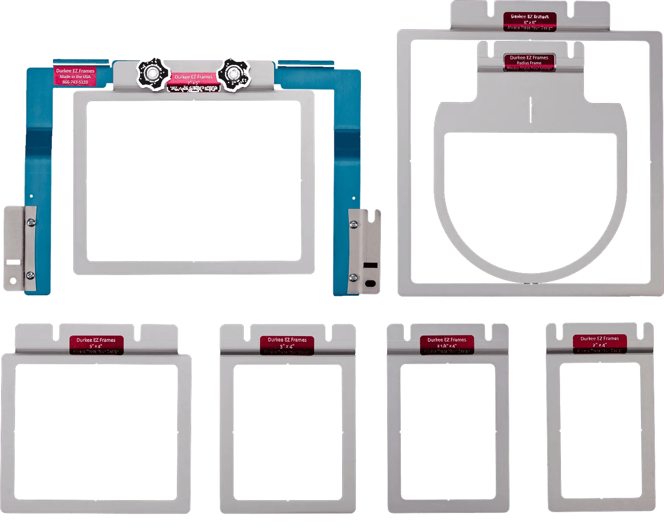 SAEZ7MN Durkee EZ Frames Combo Pack for Muti-Needle Machines | Brother