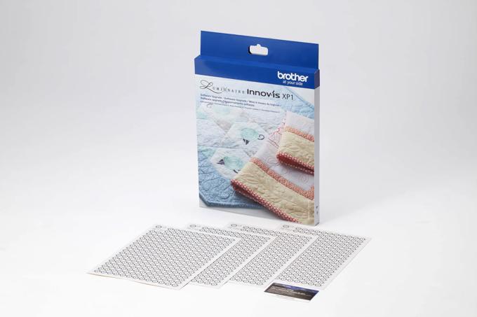 Brother Luminaire Innov-is XP1 software upgrade package with embroidery design sheets