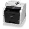 Brother MFC-9340CDW wireless color laser all-in-one printer with touchscreen