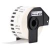 Brother DK-2225 continuous white paper label roll in black cartridge