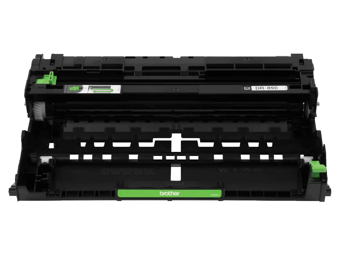 Brother DR-890 drum unit with green accents for laser printers