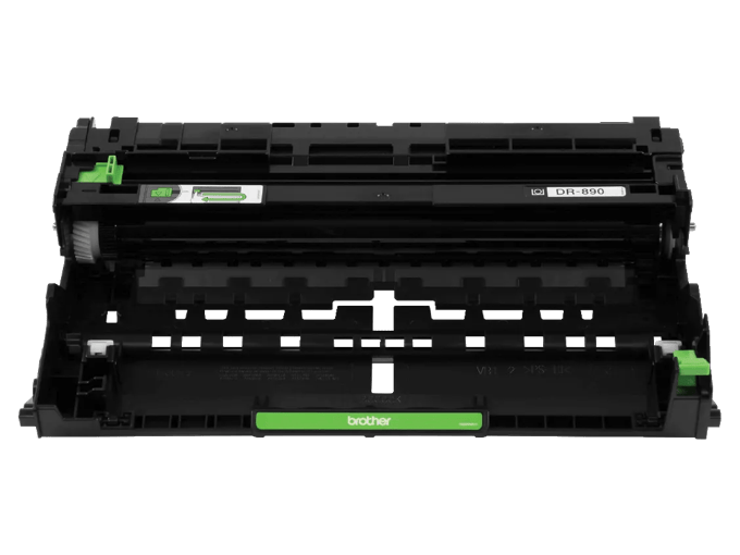 Brother DR-890 drum unit with green accents for laser printers