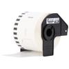 Brother DK-4205 removable white paper label roll in black cartridge