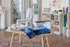 Brother Celeste sewing and quilting machines with touchscreen displays in bright craft room
