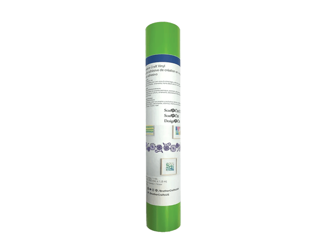 Brother green adhesive craft vinyl roll for ScanNCut cutting machines
