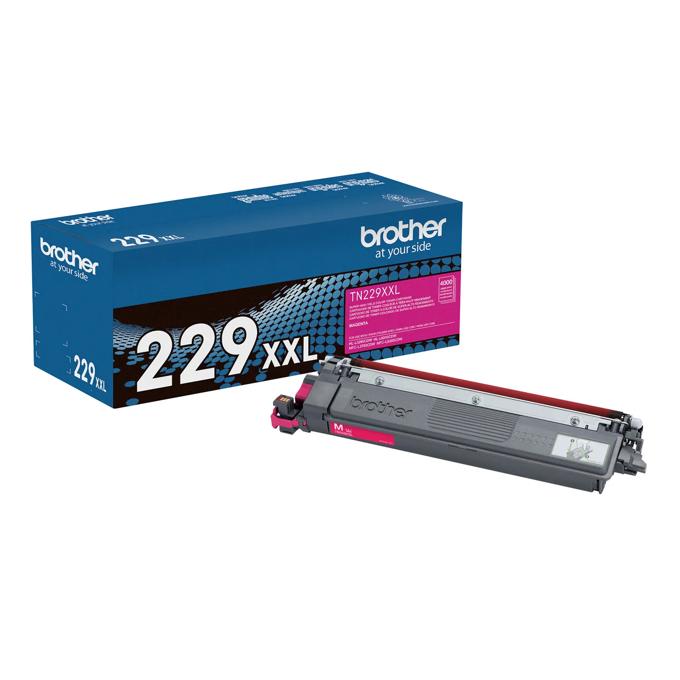 Brother Genuine TN229XXLM Super High Yield Magenta Toner Cartridge, Magenta, large