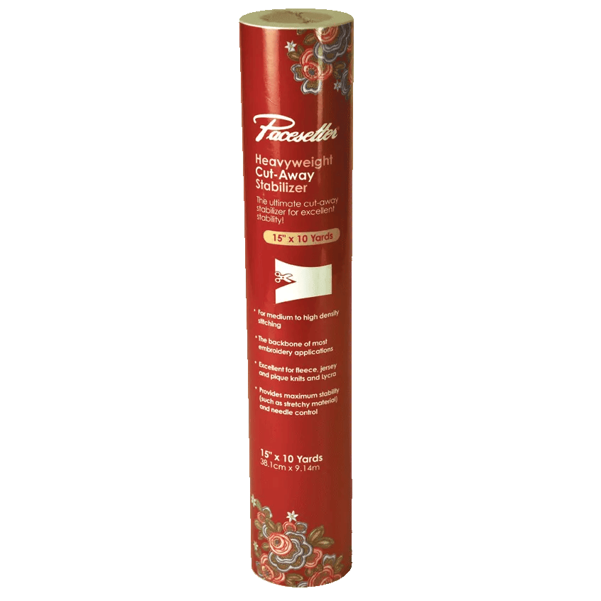 Proseller heavyweight cut-away stabilizer roll, 15 inches by 10 yards, for embroidery projects