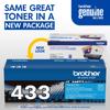 Brother Genuine TN433BK High-yield Black Toner Cartridge, , small