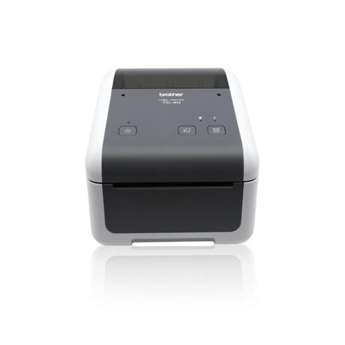Brother TD-4420DN desktop label printer with thermal printing technology