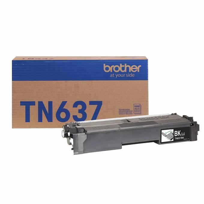 Brother Genuine TN637BK Ultra High Yield Black Toner Cartridge, , large