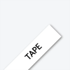 Brother TZe-211 laminated label tape cartridge with black text on white background