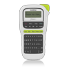 Brother P-touch handheld label maker with QWERTY keyboard and LCD screen