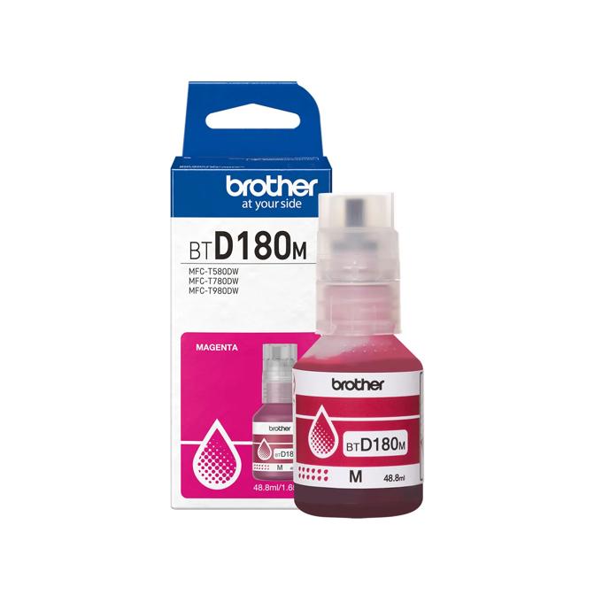 Brother Genuine BTD180MS High Yield Magenta Ink Bottle, Magenta, large