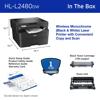 Brother HL-L2480DW Wireless Compact Monochrome Laser Multi-Function Printer with Duplex Printing, , small