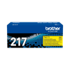Cartucho de tóner amarillo Brother TN217Y de alto rendimiento en caja