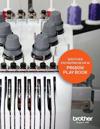 Brother PR680W embroidery machine threading system with needles and thread spools