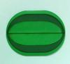 Brother green transparent oval-shaped scanner lid for document scanning
