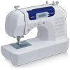 Brother CS6000i computerized sewing machine with LCD display and built-in stitches