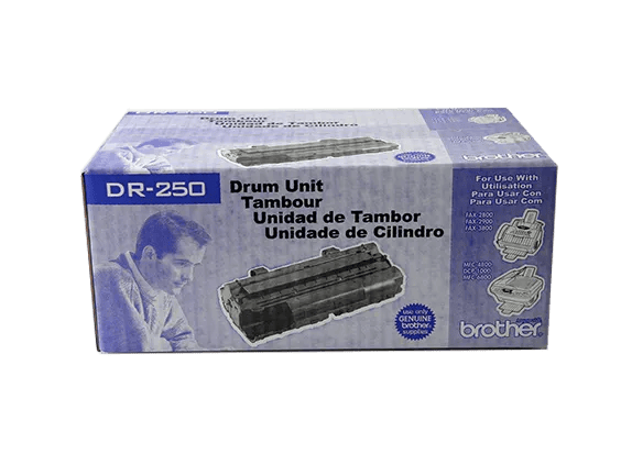 Empaque de unidad de tambor de repuesto Brother DR-250
