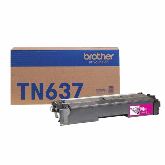 Brother Genuine TN637M Ultra High Yield Magenta Toner Cartridge, , large