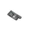 Brother sewing machine metal presser foot attachment with adjustable guide