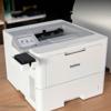 Brother CH1000 wireless laser printer with touchscreen on wooden desk