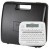 Brother P-touch label maker with QWERTY keyboard and black carrying case