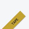 Brother TZe-PR851 gold laminated label tape with black text on white background