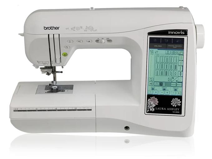 Brother Innovis NX2000 sewing machine with touchscreen and decorative stitching patterns