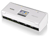 Brother ADS-1500W compact wireless document scanner with touchscreen display