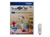 Brother ScanNCut 3D paper craft pattern collection USB with decorative paper crafts display