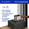 Brother HL-L2400D Compact Monochrome Laser Printer with Duplex Printing, , small