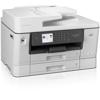Brother MFC-J6940DW wireless all-in-one inkjet printer with dual paper trays and touchscreen