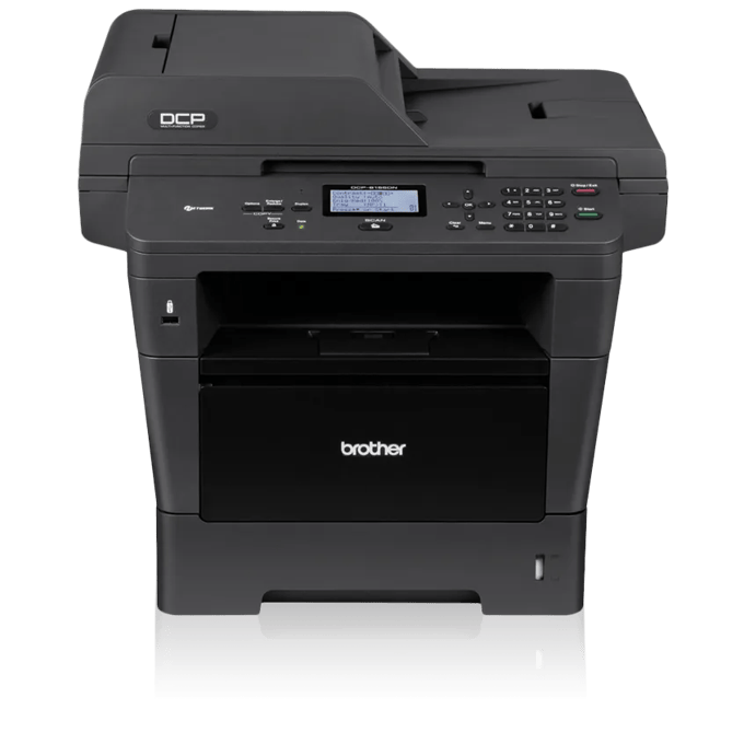 Brother DCP-8155DN all-in-one laser printer with automatic document feeder