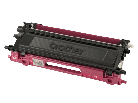 Brother TN115M magenta toner cartridge with high-yield capacity