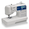 Brother Designio DZ2750 computerized sewing machine with LCD screen and built-in stitches