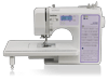Brother SC9500 computerized sewing machine with LCD screen and stitch selection panel