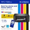 Brother MFC-T580DW all-in-one printer with ink tank system and wireless connectivity