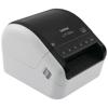 Brother QL-1110NWB wireless label printer with black and white design