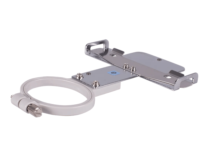 Brother embroidery hoop with metal mounting bracket and adjustment knob