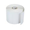Brother continuous white die-cut label roll with cardboard core for thermal printing