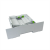 Brother printer paper tray with adjustable guides for multiple paper sizes