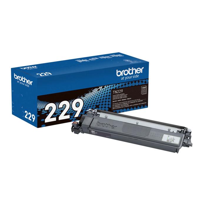 Brother Genuine TN229BK Standard Yield Black Toner Cartridge, Black, large