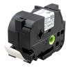 Brother HSe-261 white heat-shrink tube cartridge, 31.0mm width, black housing with green spool
