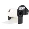 Brother DK-1207 CD/DVD white label roll in black cartridge holder