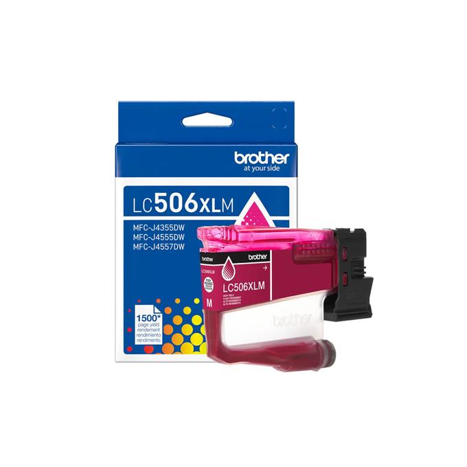 Brother Genuine LC506XLMS High Yield Magenta Ink Cartridge, , large